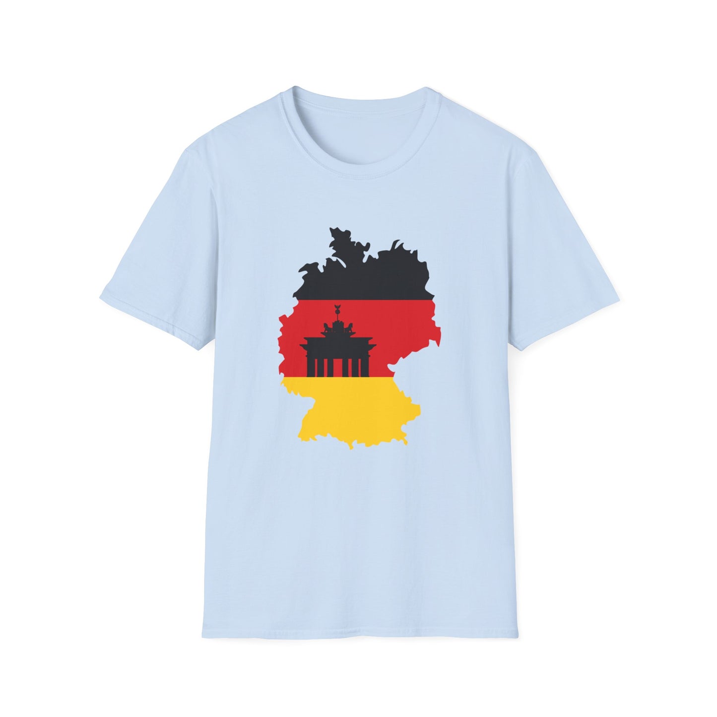 Willkommen in Deutschland, Unisex Brandenburg Tor design T-Shirt, Welcome to Germany, Peace Gate, I love Germany, Ich liebe Deutschland