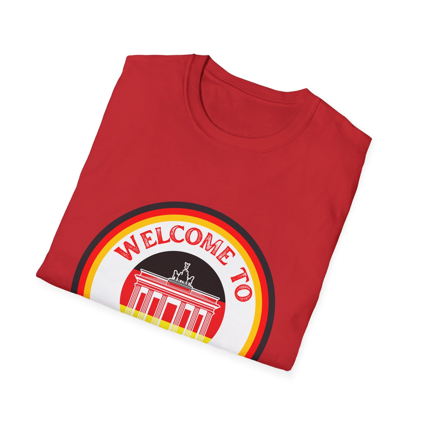 Willkommen in Deutschland Unisex fan T-Shirt, Welcome to Germany