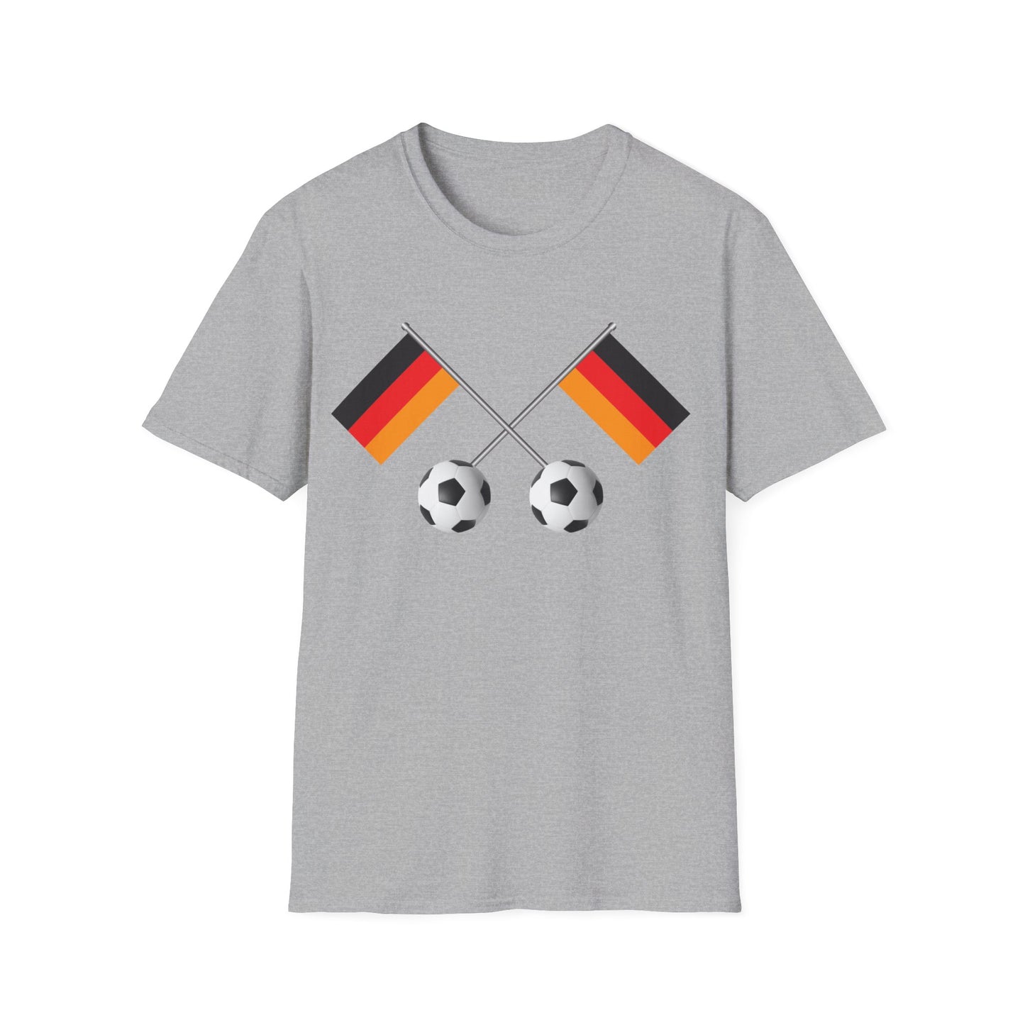 Unisex T-Shirt, Fanmotivtrikot für Deutschland