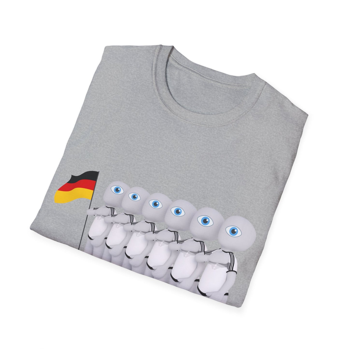 Unisex T-Shirt, Fanmotivtrikot für die Mannschaft, German soccer team