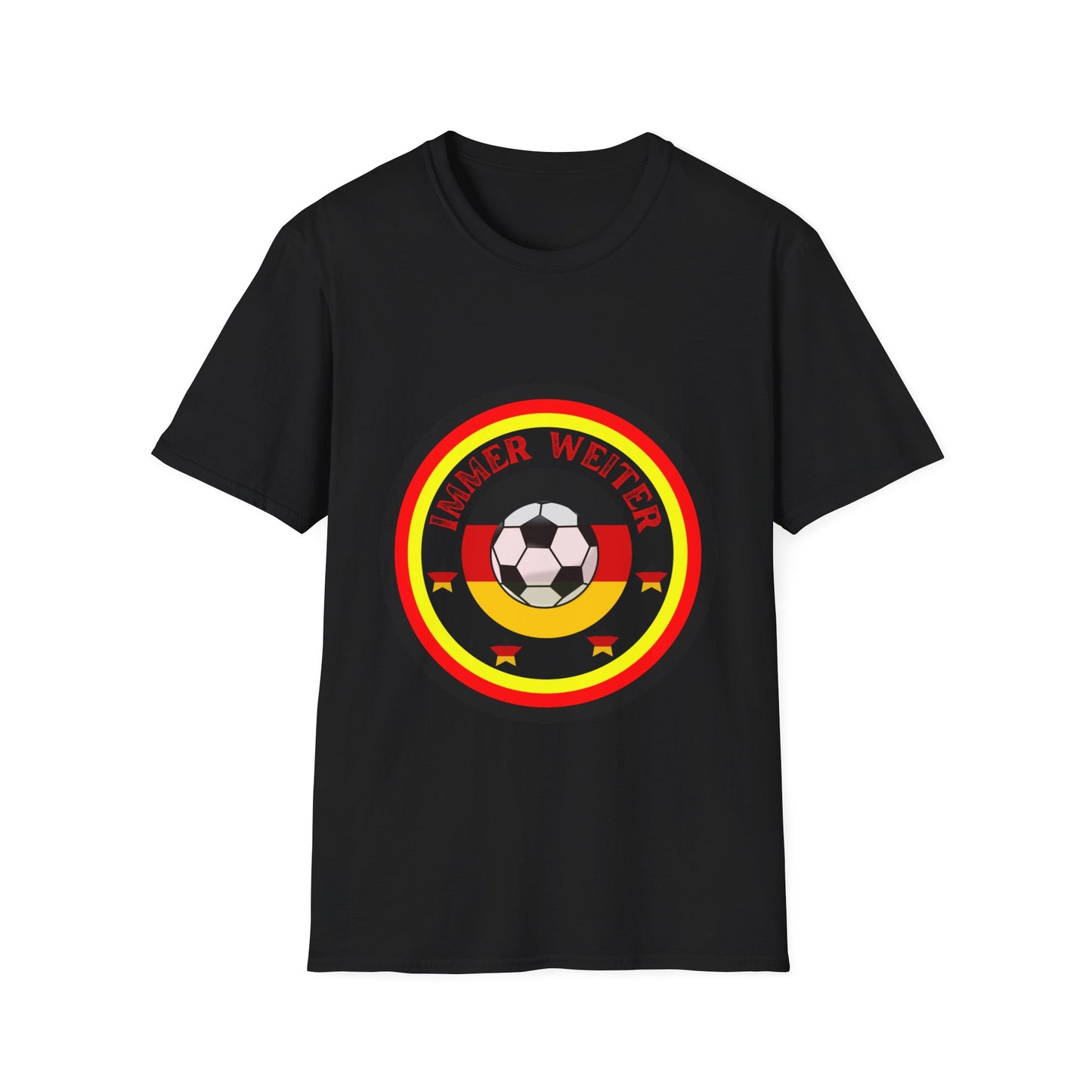 Immer weiter, Unisex Fanmotivtrikot für die Mannschaft, aus bester Qualität