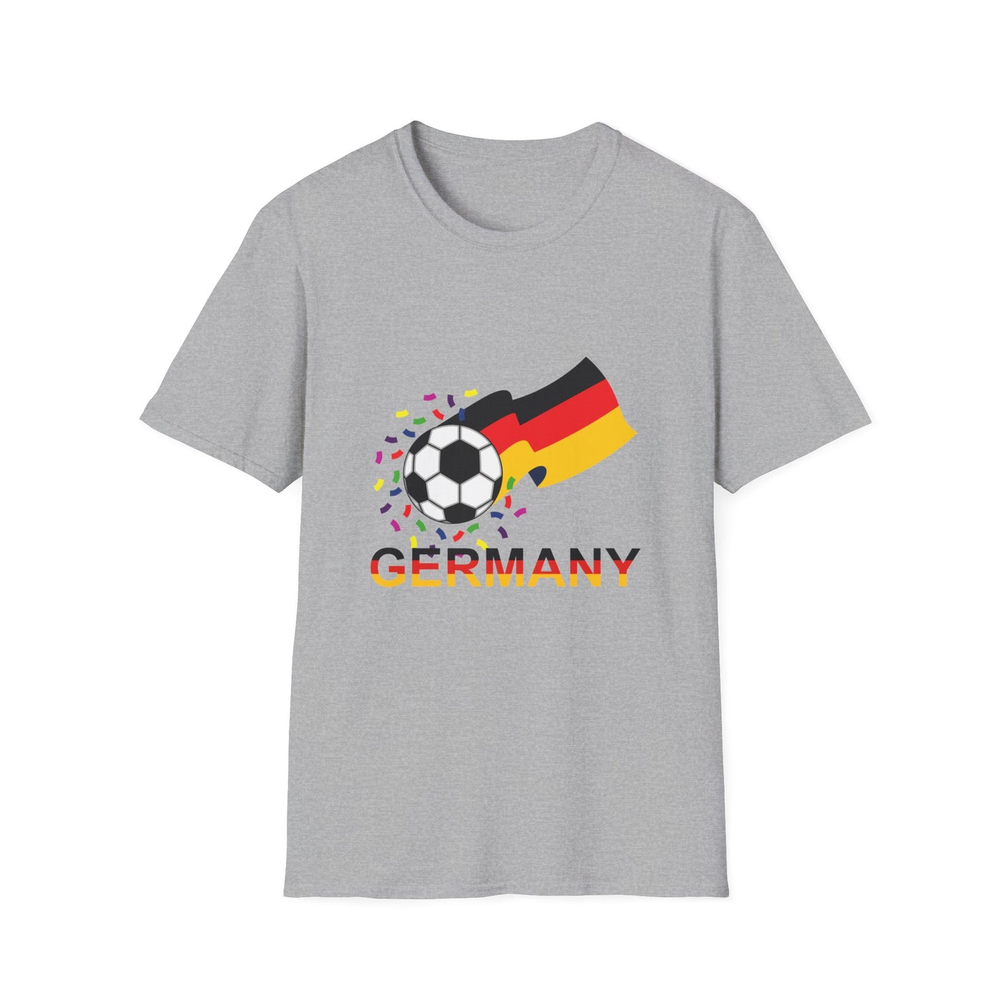 Deutsche Nationalmannschaft Fußballfan T-Shirts, Verschiede Designs, Unisex T-Shirt, Fanmotivtrikot, EM UEFA 2024 Siege, German Soccer Team