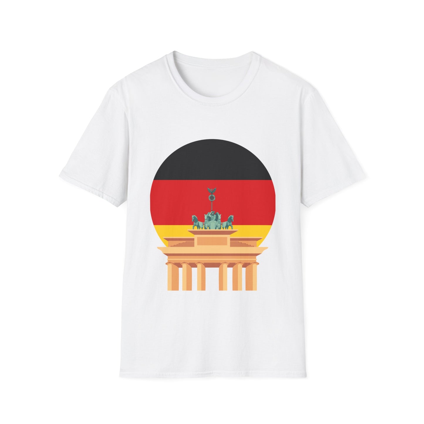 Unisex Brandenburg Tor design T-Shirt