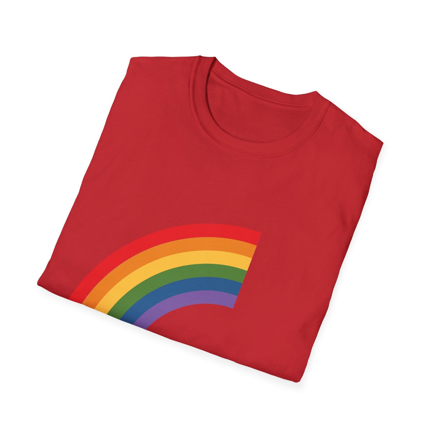 Einzigartige Unisex T-Shirt Designs mit deutscher Liebe für Regenbogen