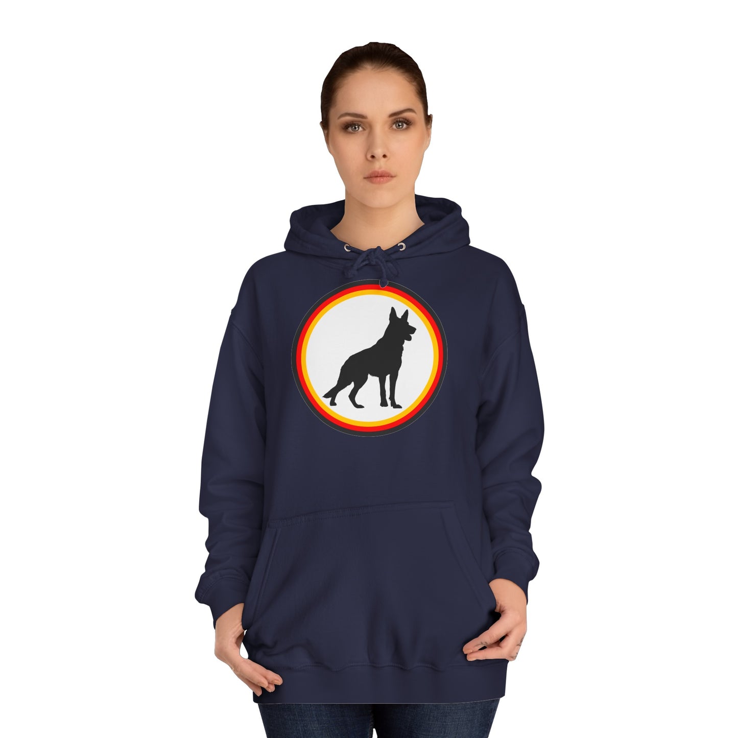 Deutscher Hund - Echter Wächter für Deutschland - Hoodie-Version.