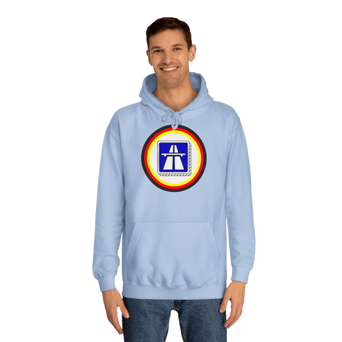 Hochwertige Unisex Hoodies für Autobahnfans