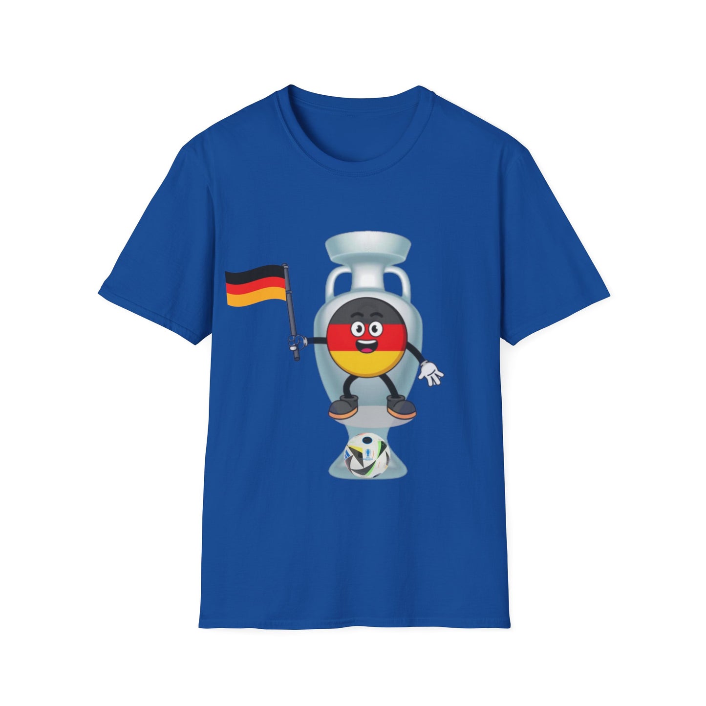 Beste deutsche Fußball Qualität, Unisex Fanmotivtrikot für EM 2024, Hura!