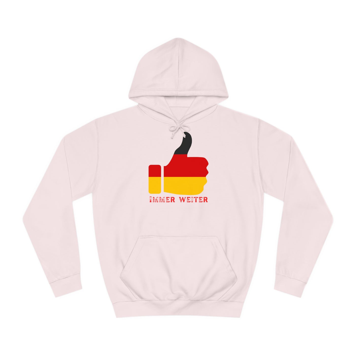 Immer Weiter für Team Deutschland auf Unisex Hoodies -  Beidseitig bedruckt