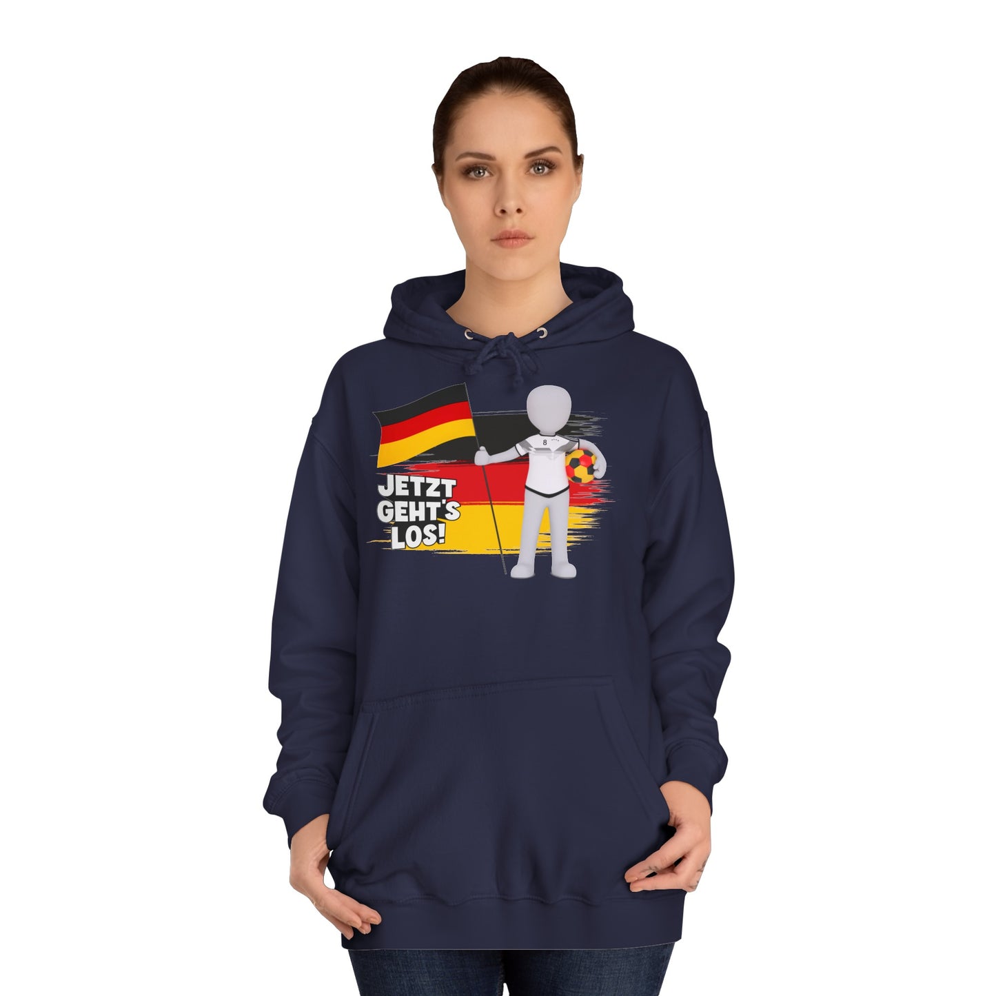 Jetzt geht’s los! Für die deutsche Mannschaft - Hochwertige Hoodies