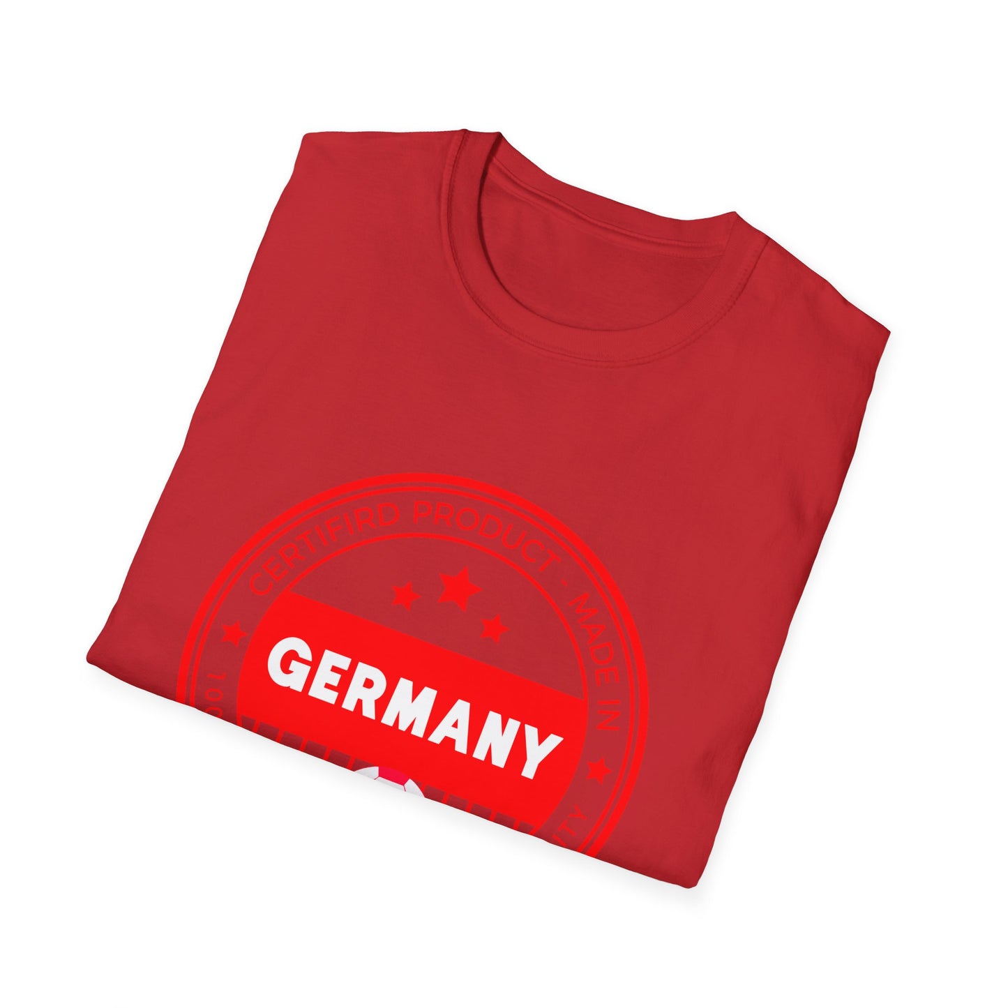 Made in Deutschland - Einzigartige Unisex T-Shirts, Made in Germany Fashion, Best Quality T-Shirts, Exzellenz und Stylish, Sport, Füßball