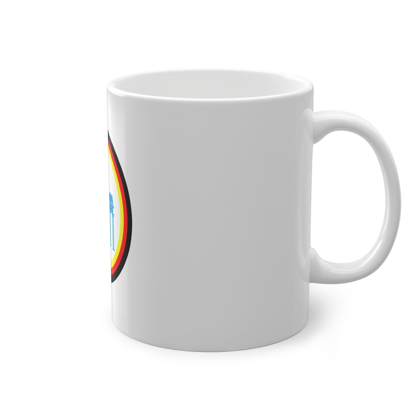 Deutschland auf Kaffeetasse, Teetasse für jeden Tag, Farbe: weiß, Standardtasse, groß 11 Unzen, bedruckt