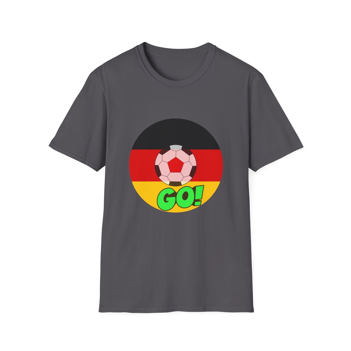 Siege für die deutsche Nationalmannschaft auf Unisex T-Shirts bedruckt - Go Germany!