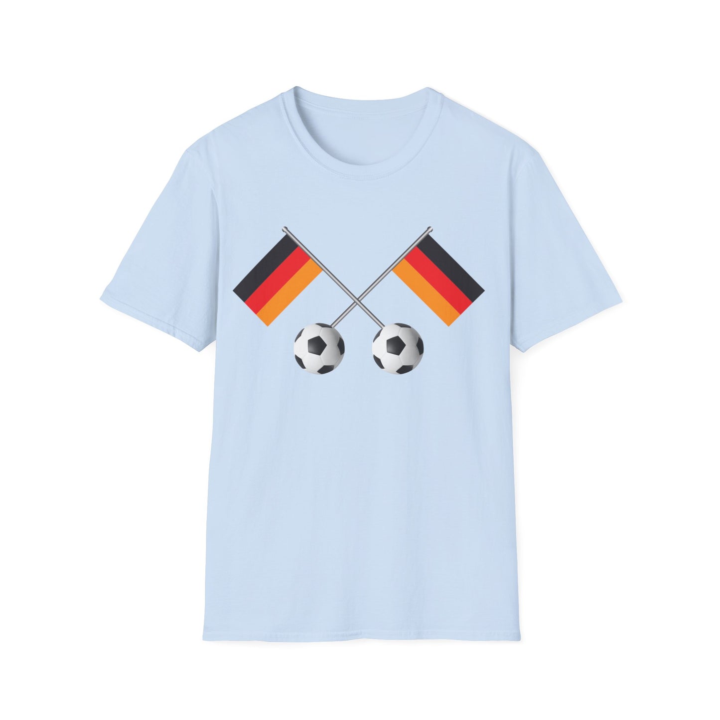 Unisex T-Shirt, Fanmotivtrikot für Deutschland