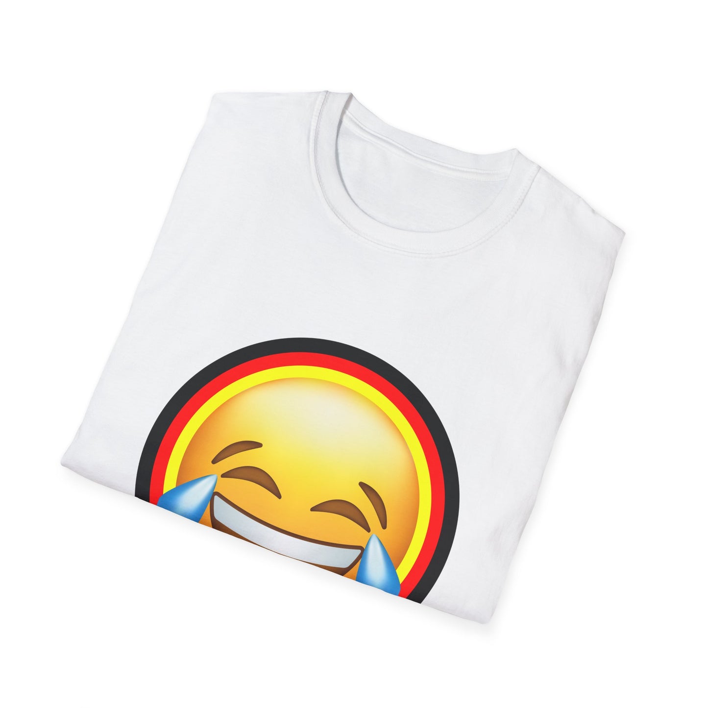 Lächeln im Stil, Haha, Humorvolle T-Shirt Designs aus Deutschland, Spaß haben, Lustige Momente mit einem Lachen tragen, Laugh like a German