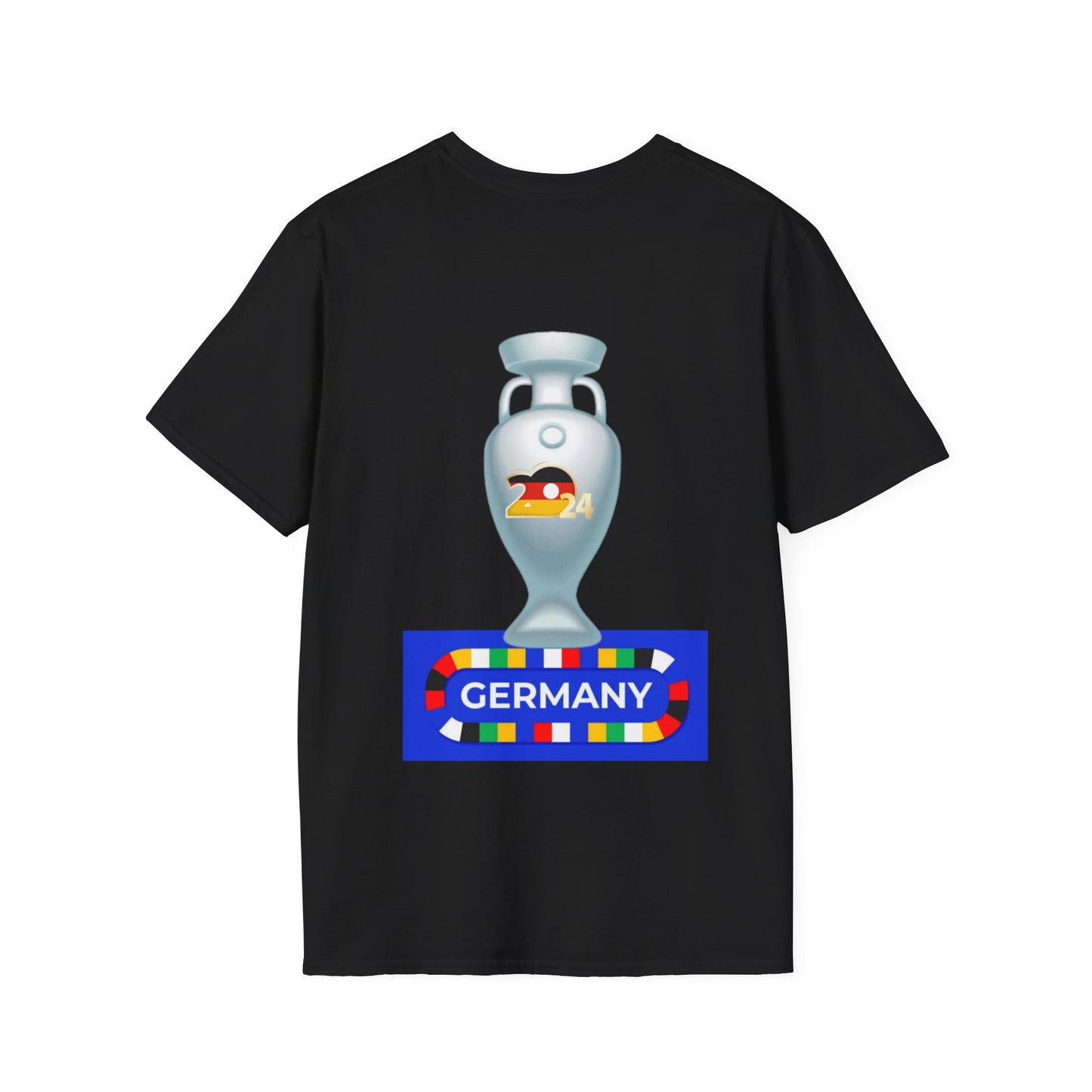 UEFA EM 2024 im Deutschland, Fußballfan Unisex T-Shirts, Fanmotivtrikot, Germany