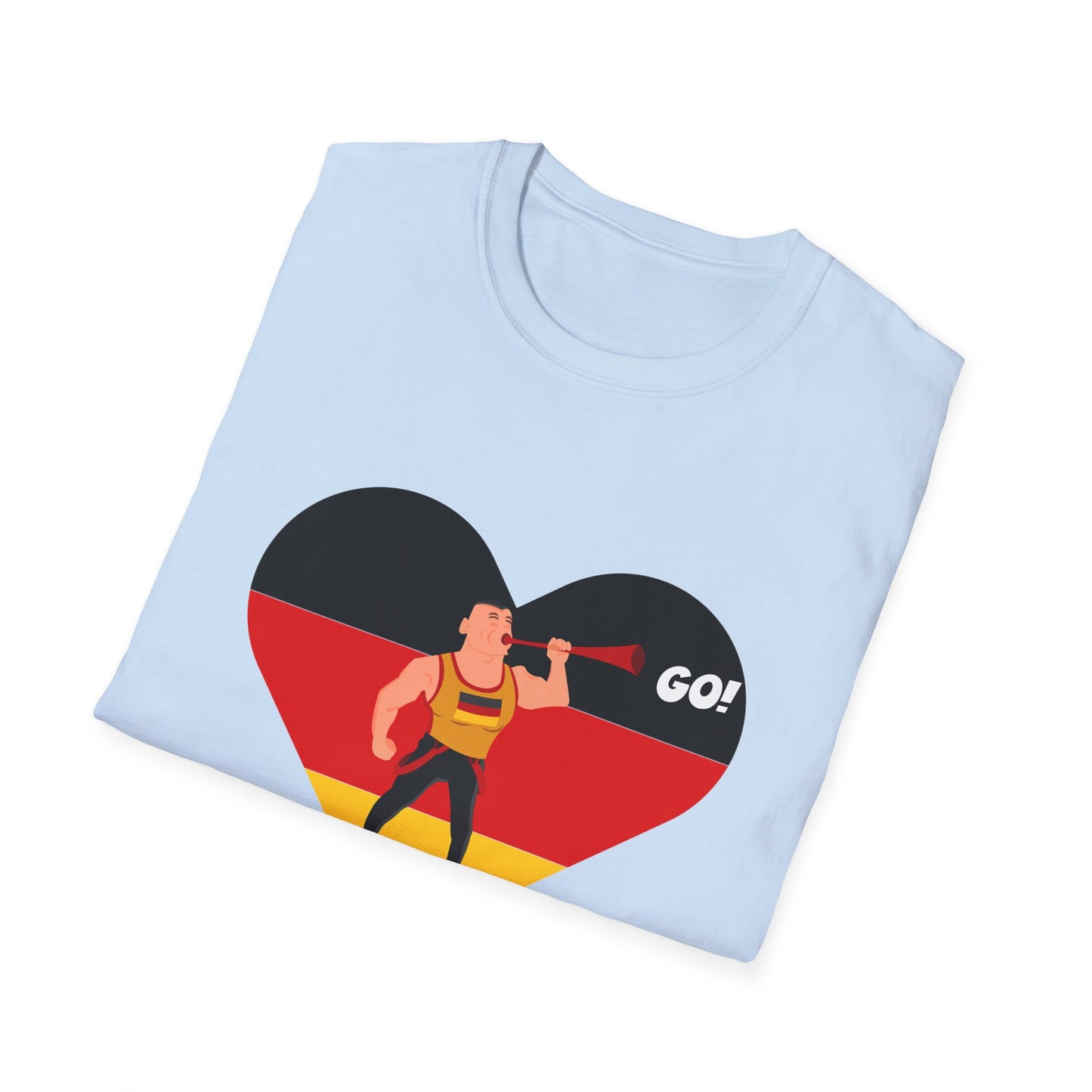 Fußballfan Unisex T-Shirts - Allez Deutschland