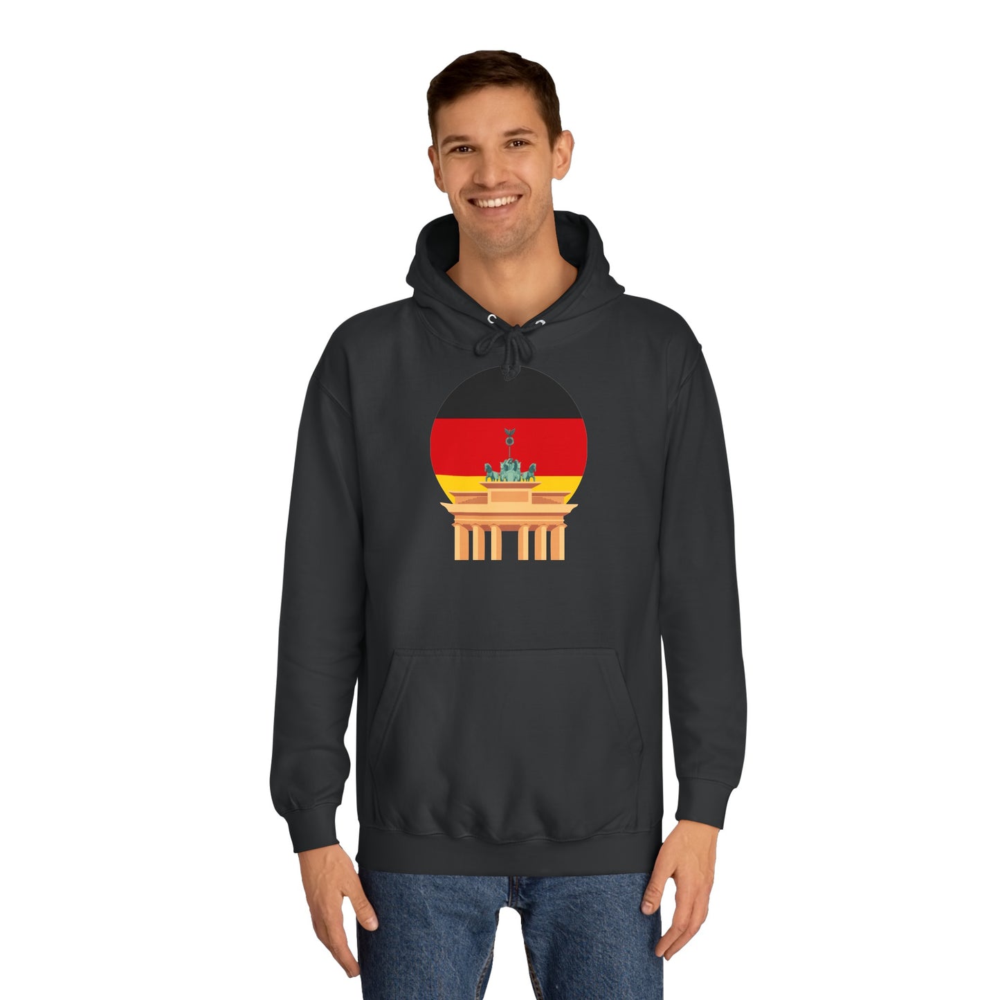 Brandenburger Tor Wahrzeichen auf Unisex Hoodies tragen - Top Qualität