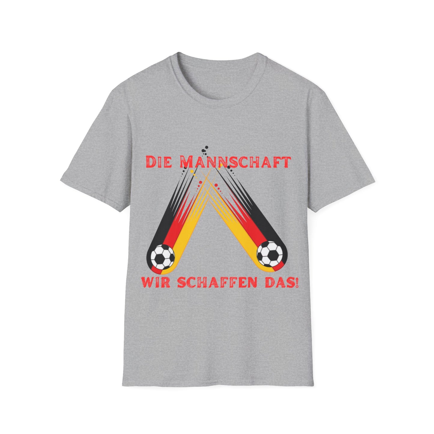 Wir schaffen das! auf Unisex T-Shirt