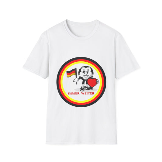 Immer Weiter für die Nationalmannschaft, Unisex T-Shirts, Fanmotivtrikot