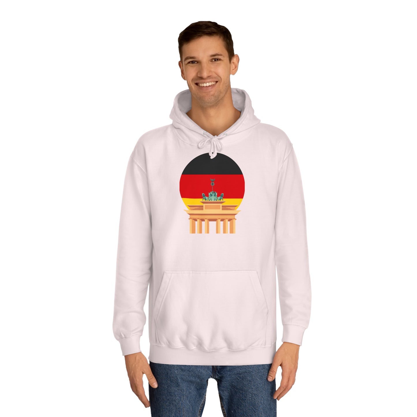 Brandenburger Tor Wahrzeichen auf Unisex Hoodies tragen - Top Qualität