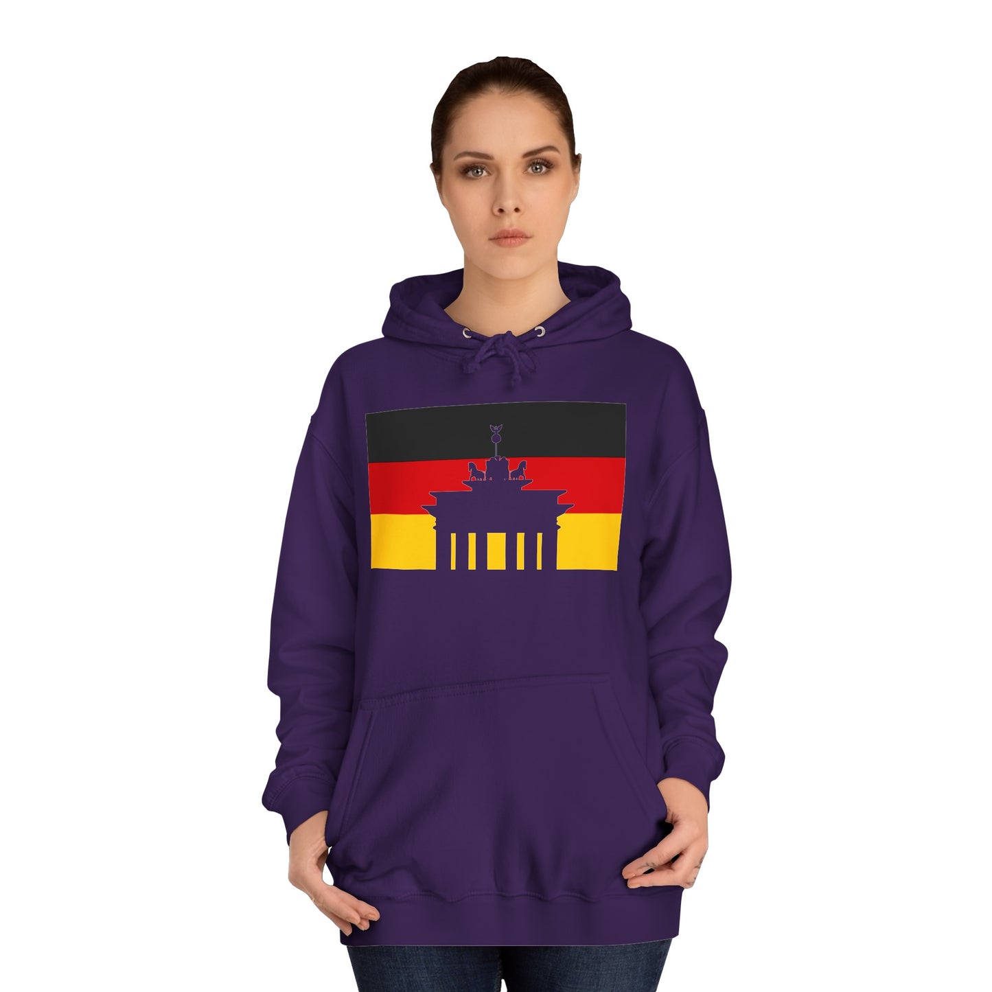 Brandenburger Tor auf Unisex Hoodies tragen - Top Qualität