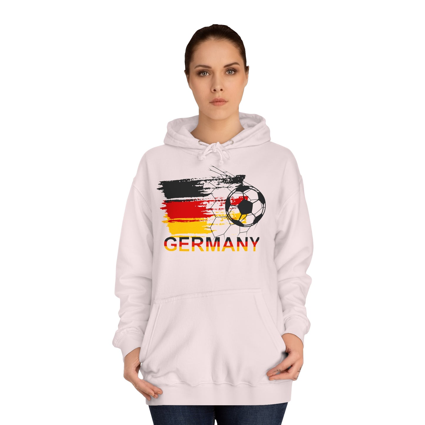 Deutsche Fußball Mannschaft Fan Unisex Hoodies - Beide Seiten gedruckt