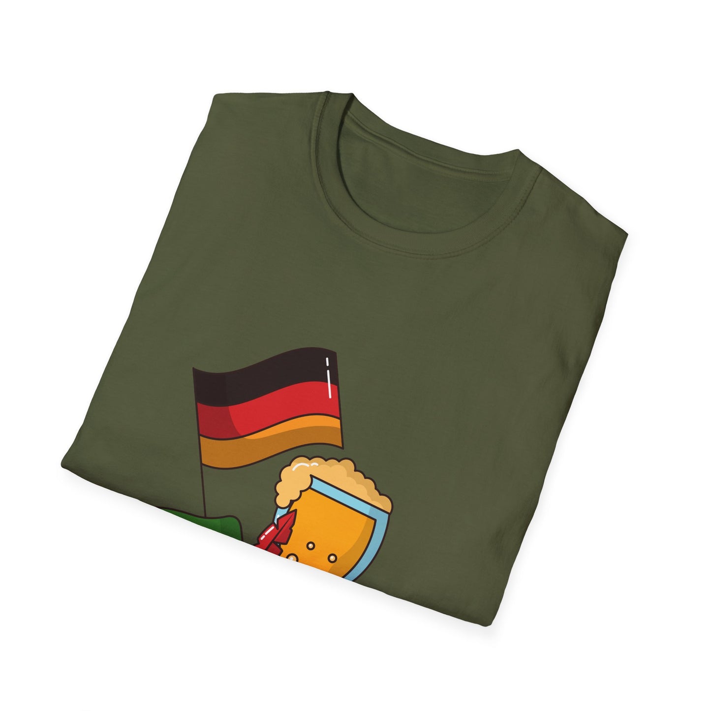 Deutschland Fußballfan Druck-T-Shirts, Fanmotivtrikot, Nationalmannschaft, Unisex Druck-T-Shirt, Sweatshirt, Tanktop, EM 2024, Team Germany