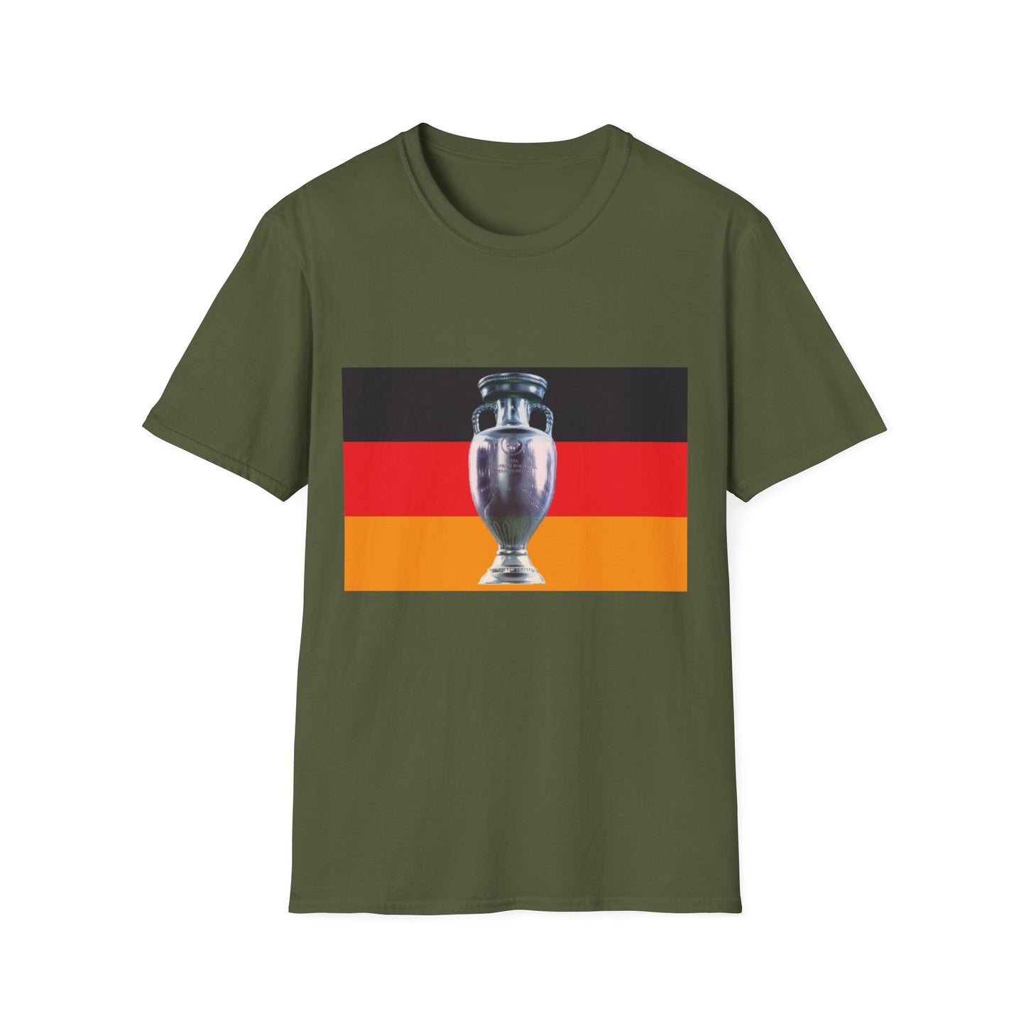 Fußballfan Unisex T-Shirt mit Fanmotiv für EM 2024 Siege, German Soccer Team