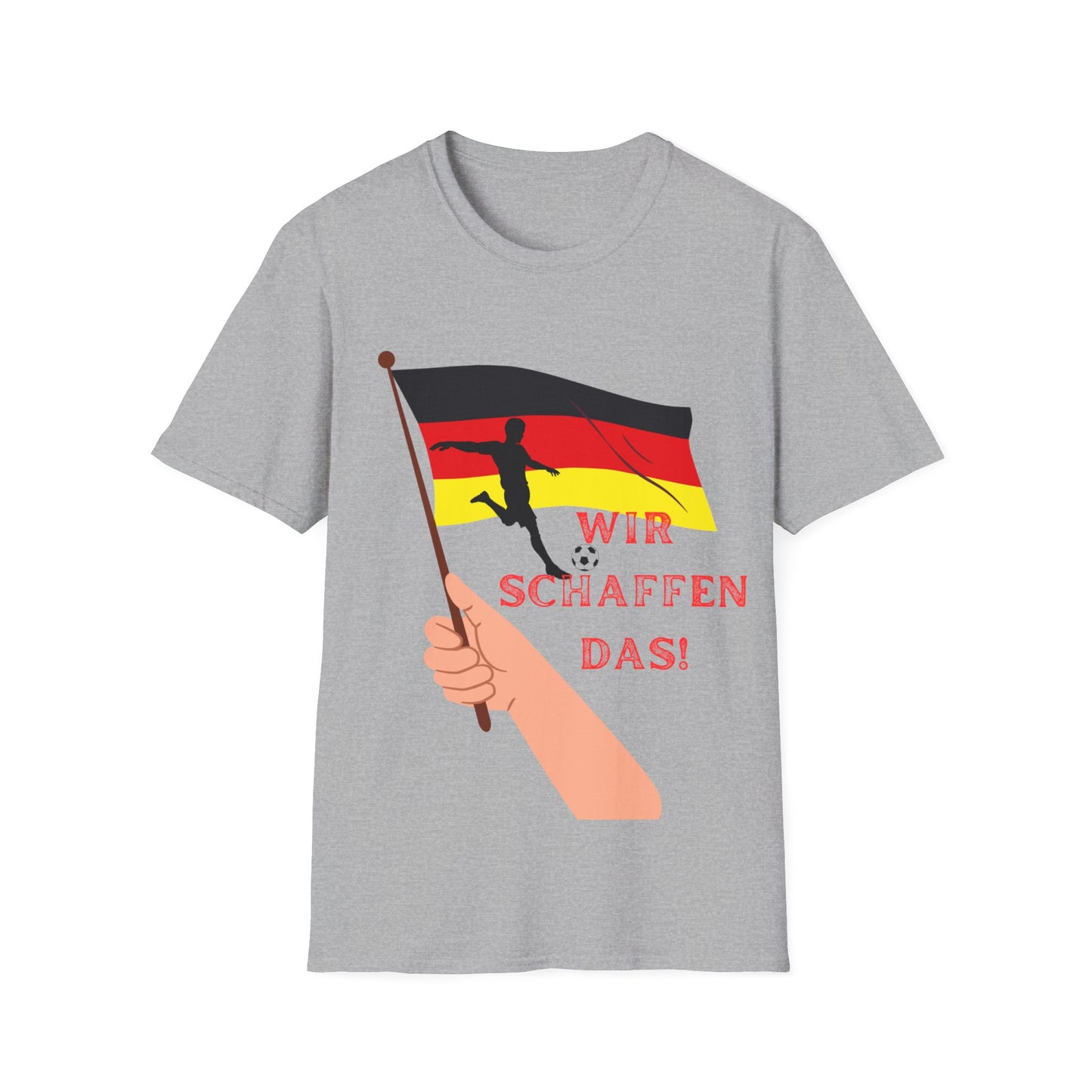 Wir schaffen das! Unisex Softstyle T-Shirt