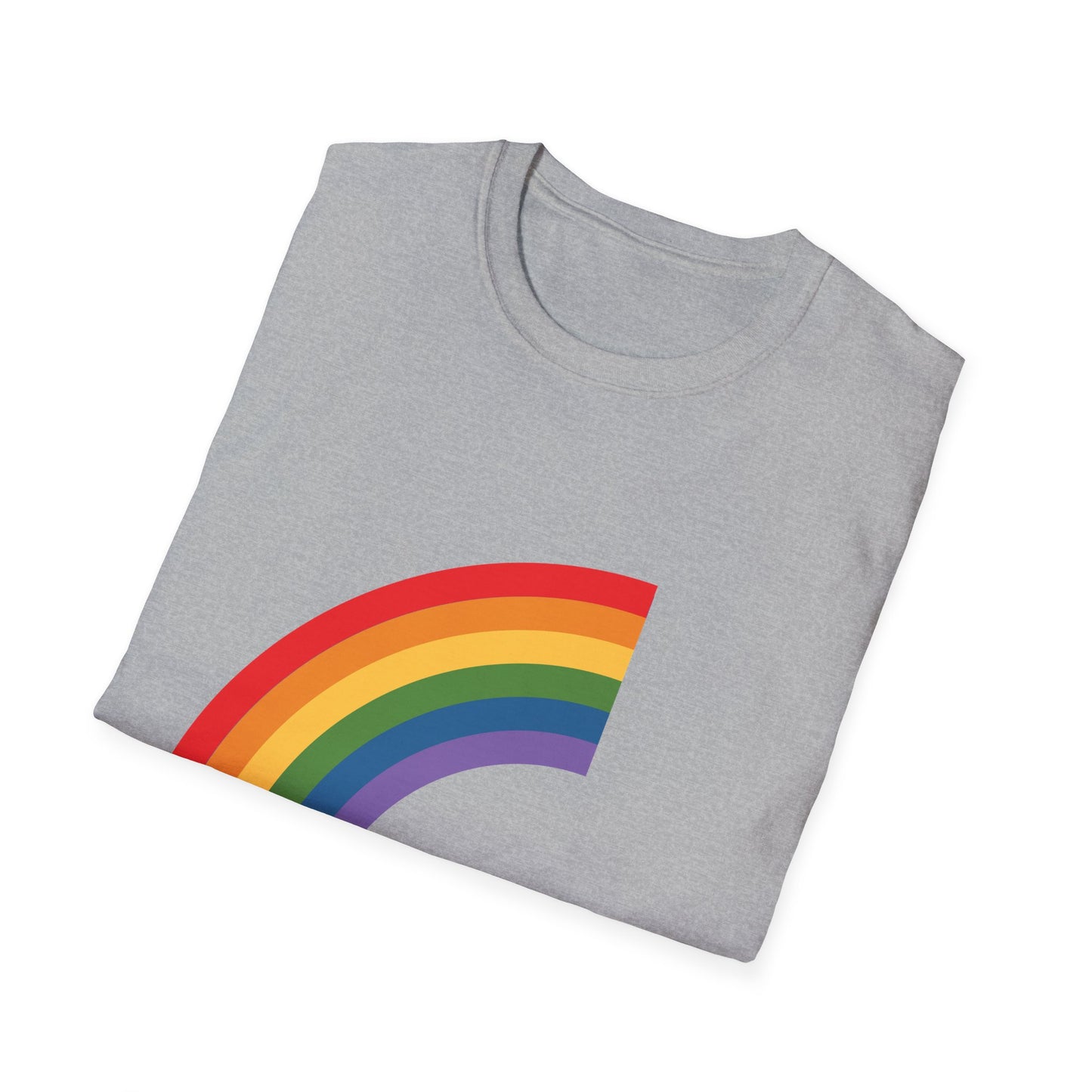 Einzigartige Unisex T-Shirt Designs mit deutscher Liebe für Regenbogen