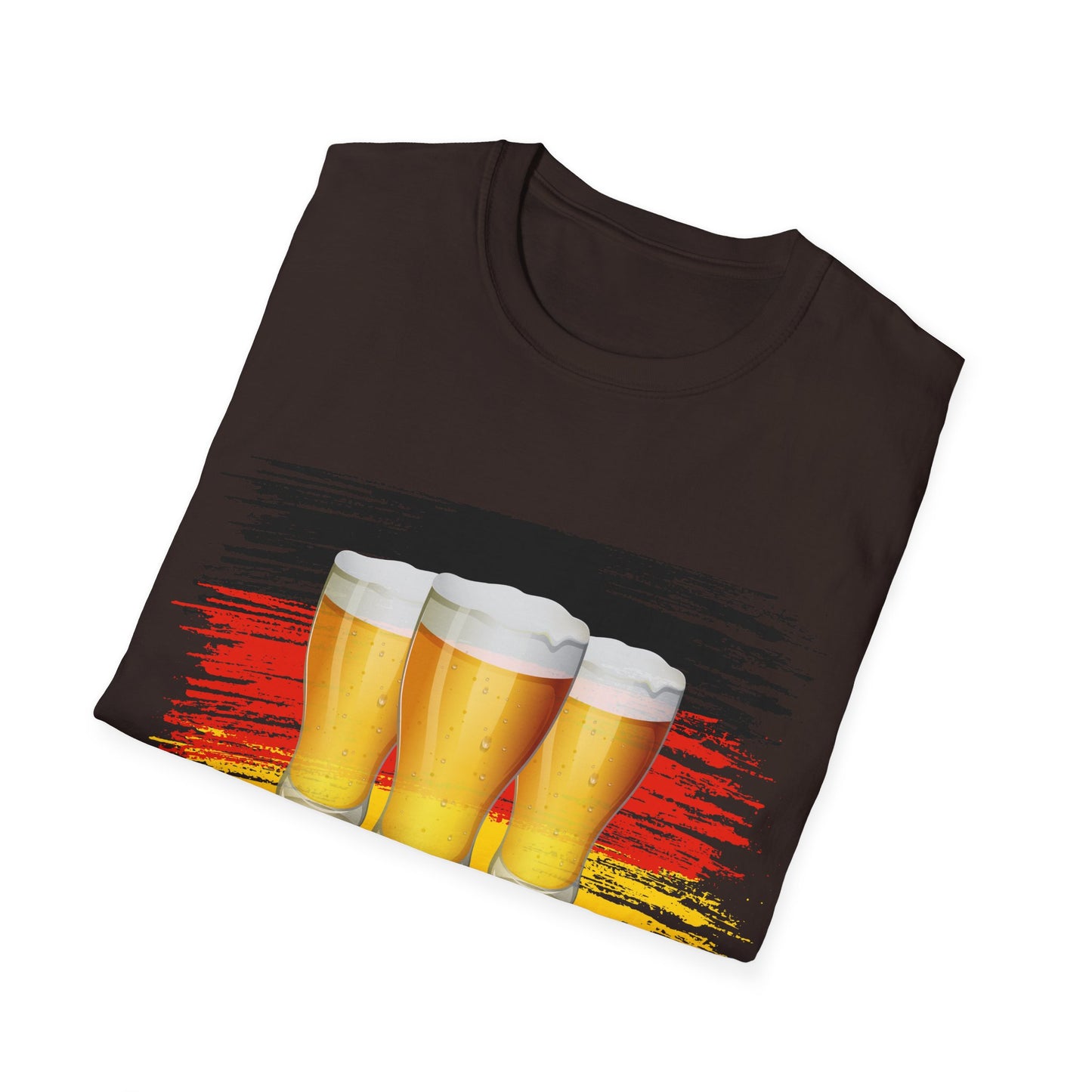 Prost und Cheers aus Deutschland, auf trendigen T-Shirts, German Beer, Made in Germany Fashion, Best Quality T-Shirts, Trink mit Respekt