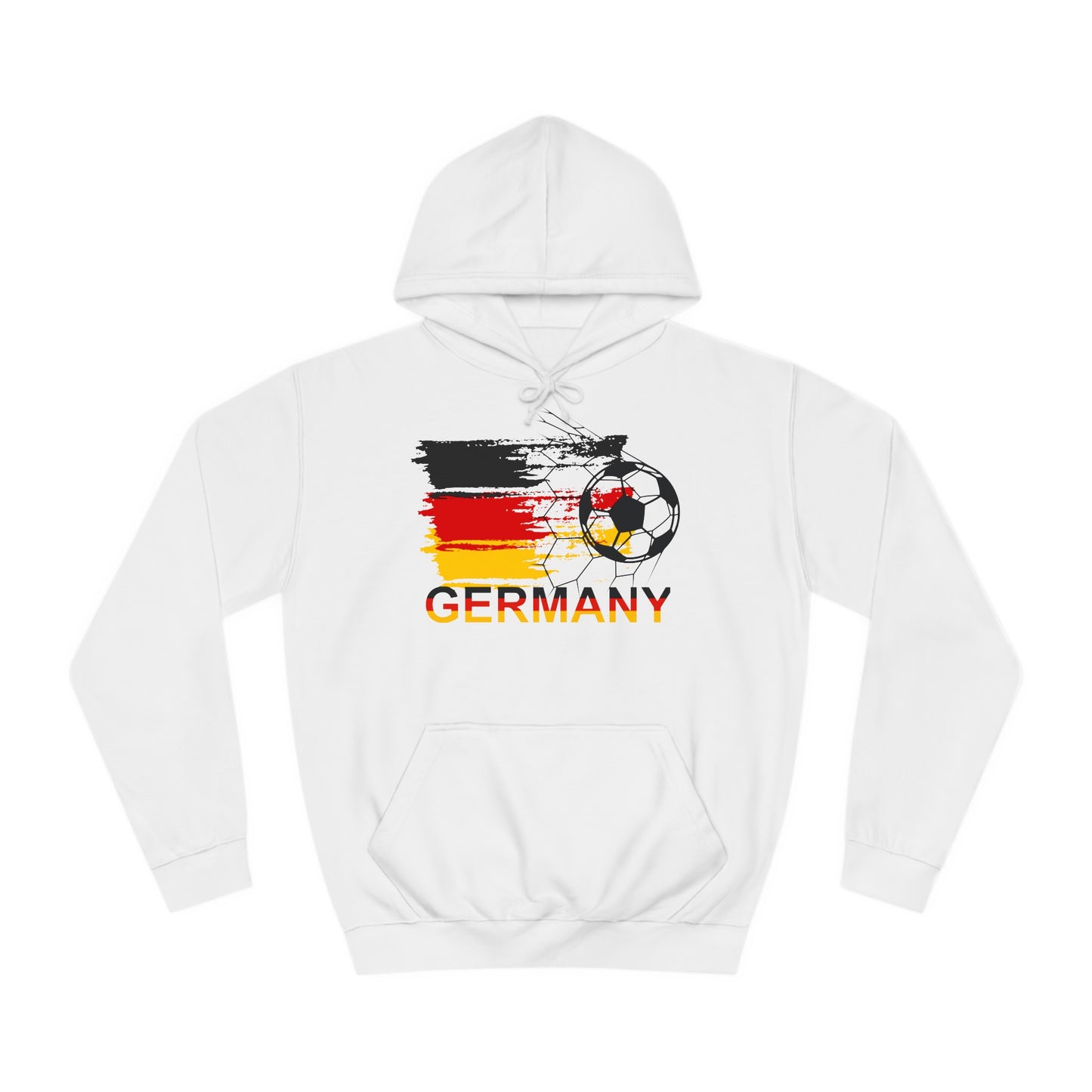 Deutsche Fußball Mannschaft Fan Unisex Hoodies - Beide Seiten gedruckt