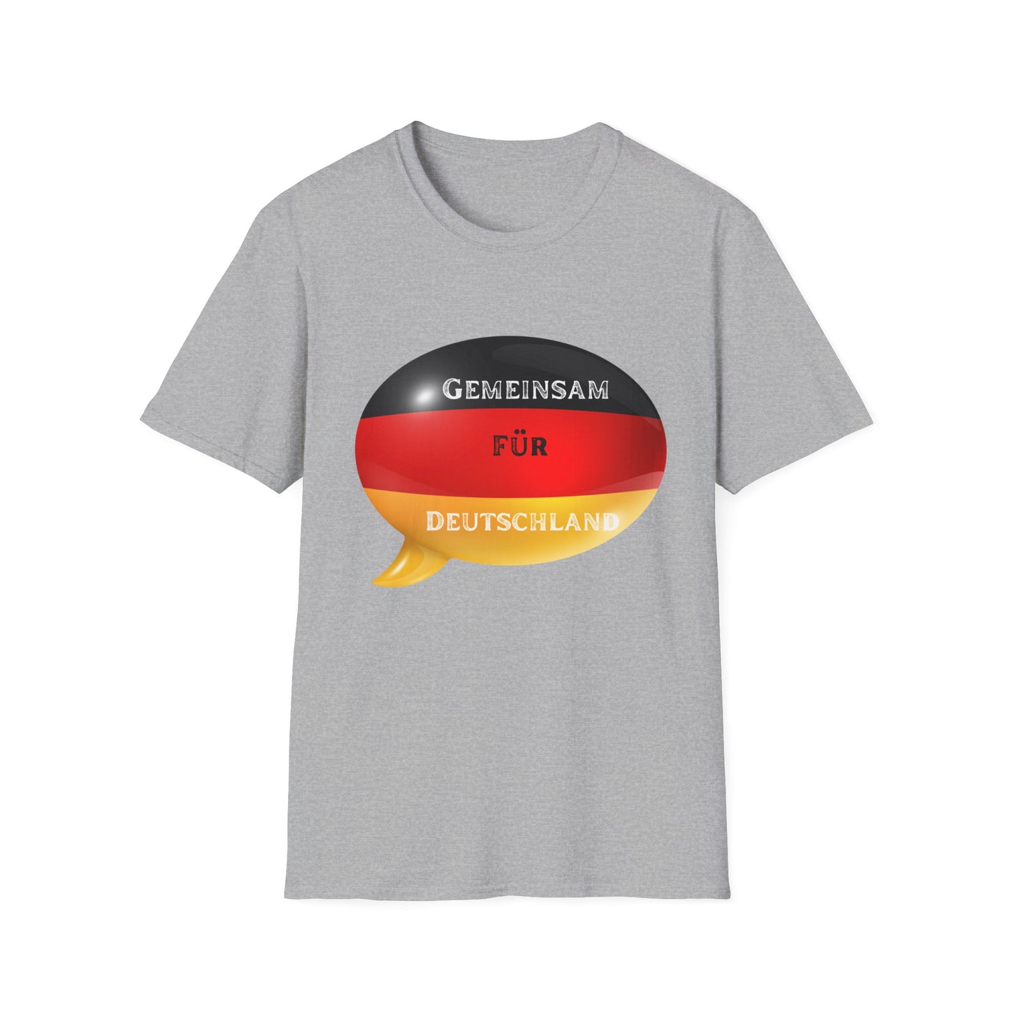 Fußballfan Unisex T-Shirts - Gemeinsam für Deutschland - Allez Team Germany!