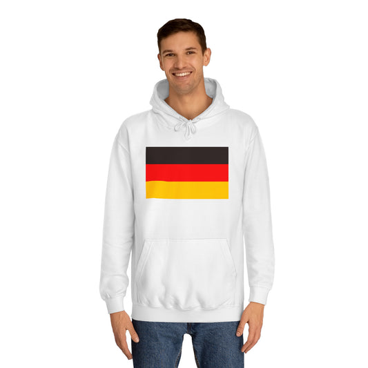 Hochwertige Unisex-Hoodies mit gedruckter deutscher Flagge