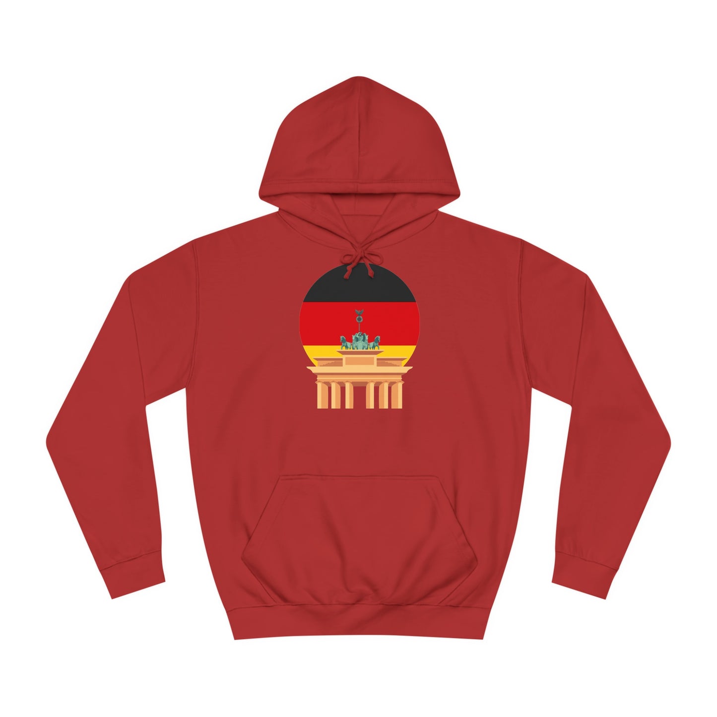 Brandenburger Tor Wahrzeichen auf Unisex Hoodies tragen - Top Qualität