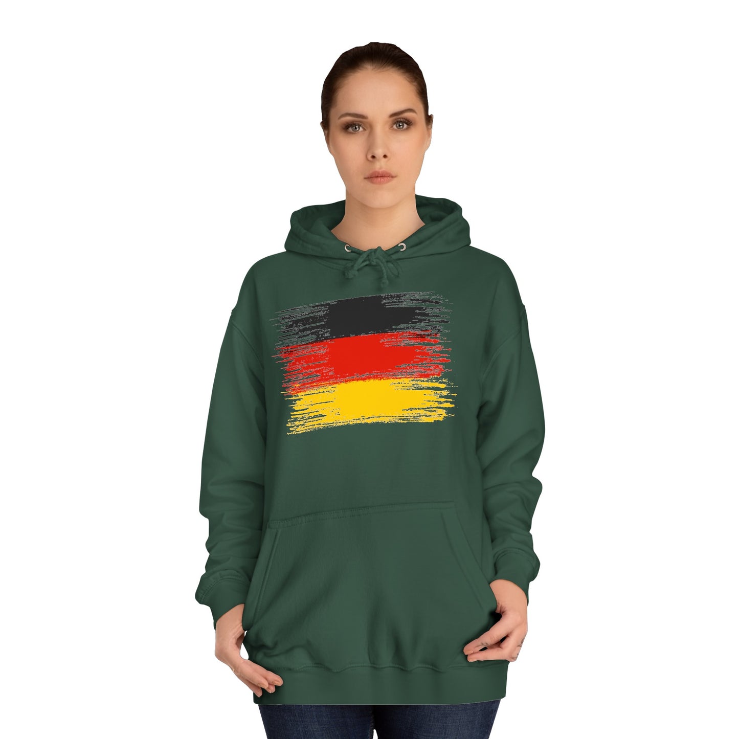 Einfach für Deutschland stehen -   Ein Land der Siege - Hochwertige Unisex-Kapuzenpullover