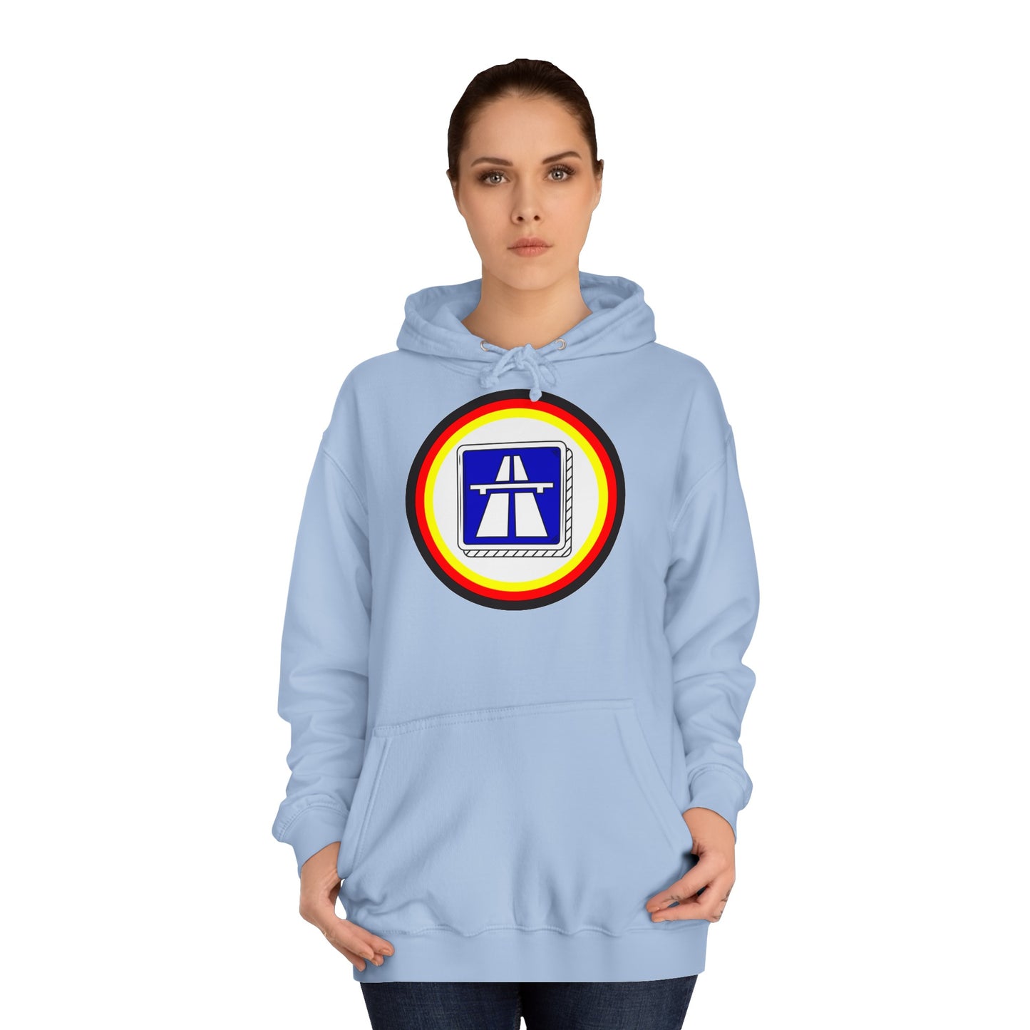 Hochwertige Unisex Hoodies für Autobahnfans