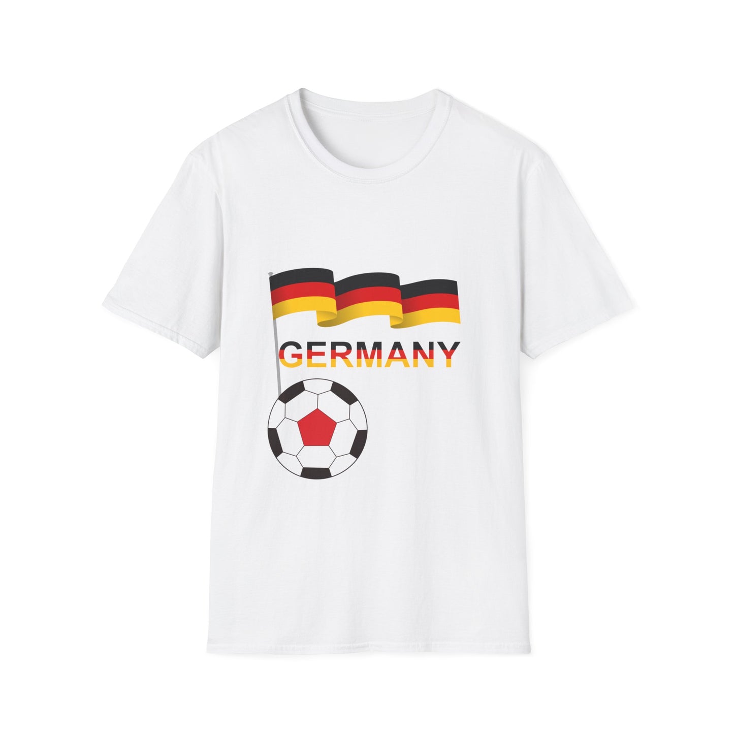 Germany - Einzigartige Unisex T-Shirts, Made in Germany Fashion, Best Quality T-Shirts, Exzellenz und Stylish, Sport, Füßball