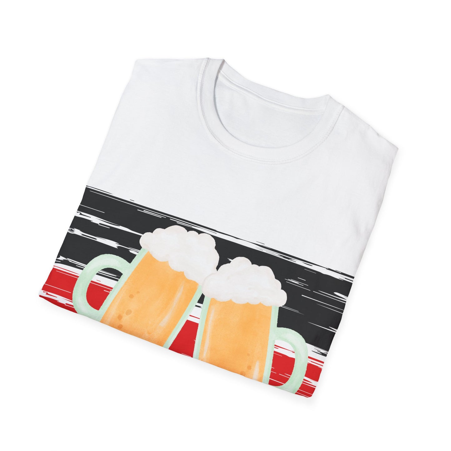 Prost und Cheers aus Deutschland, auf trendigen Unisex T-Shirts, German Beer, Made in Germany