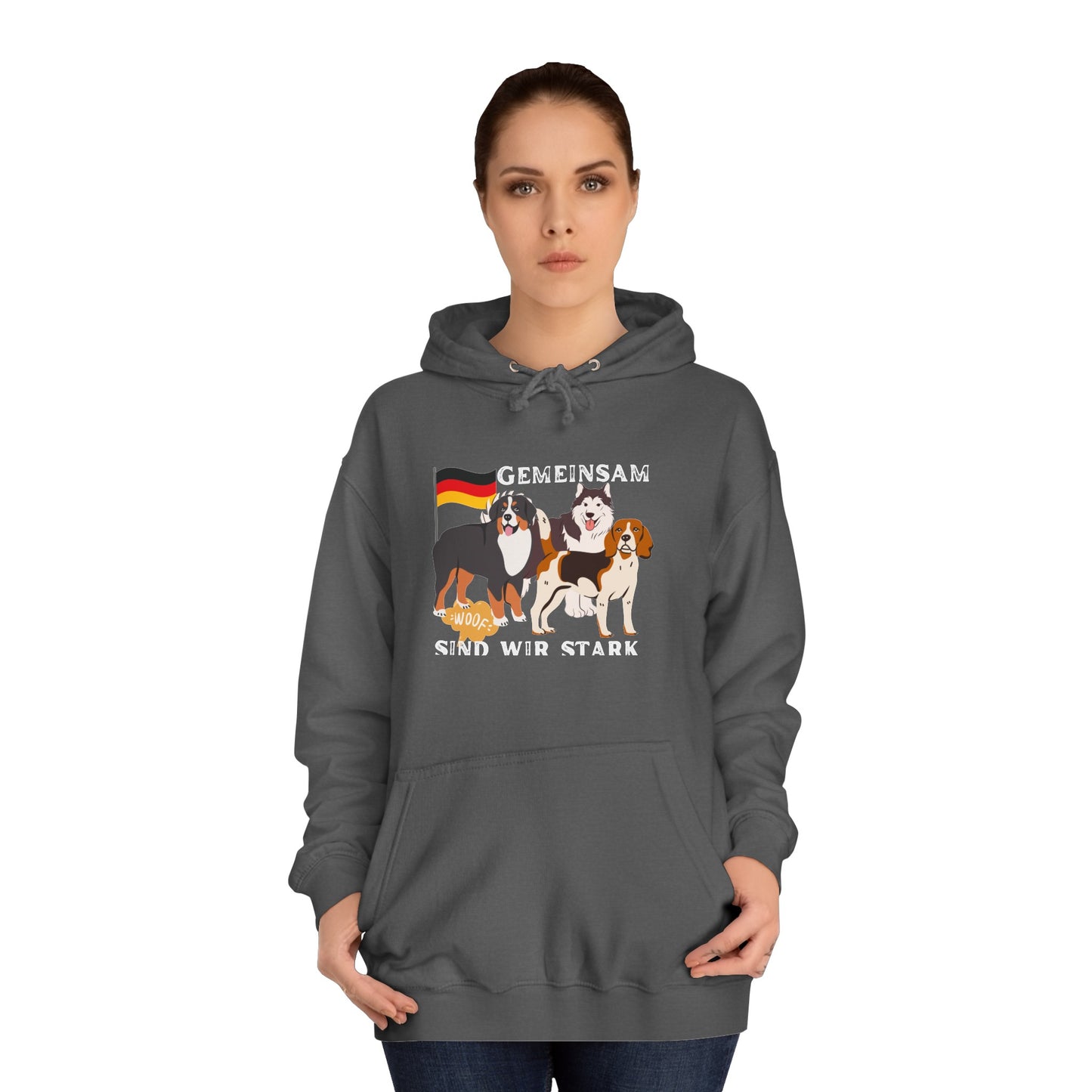 Deutsche Hunde als beste Fans aller Zeiten! - Gedruckt auf Hoodies von bester Qualität.