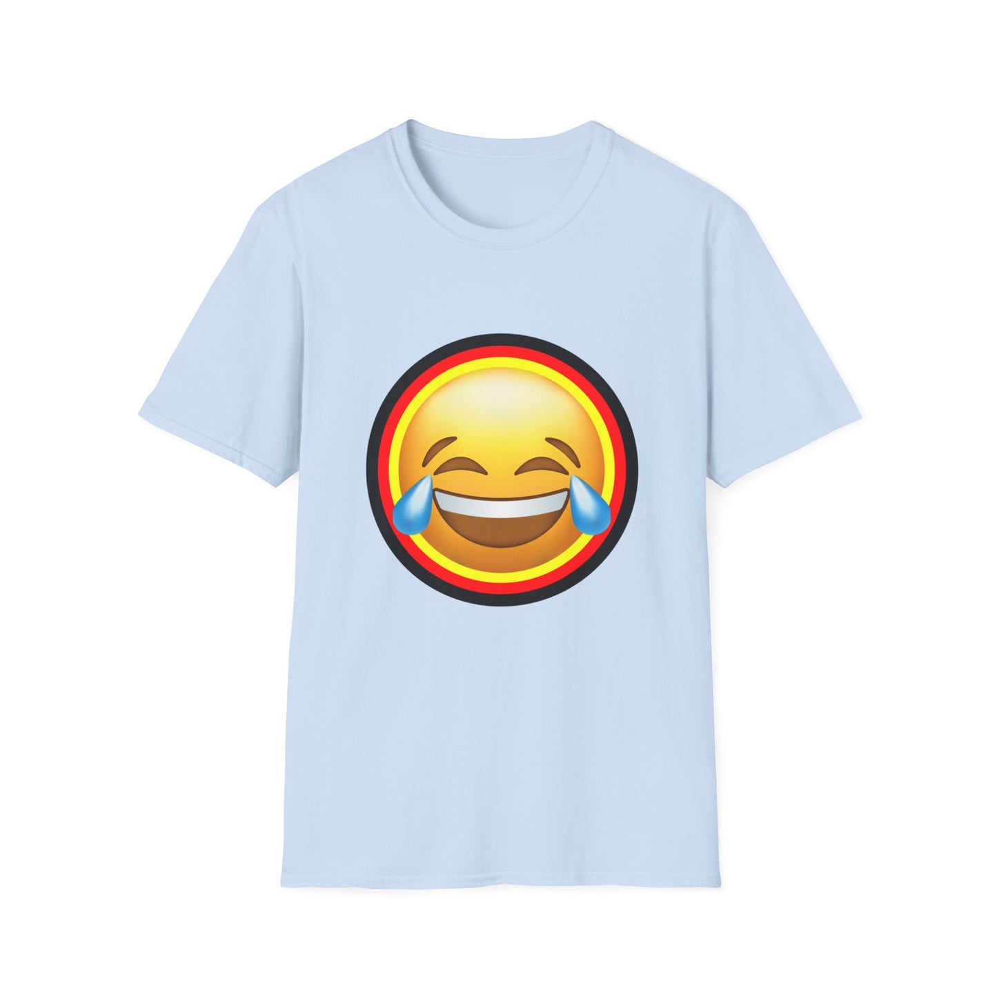 Lächeln im Stil, Haha, Humorvolle T-Shirt Designs aus Deutschland, Spaß haben, Lustige Momente mit einem Lachen tragen, Laugh like a German