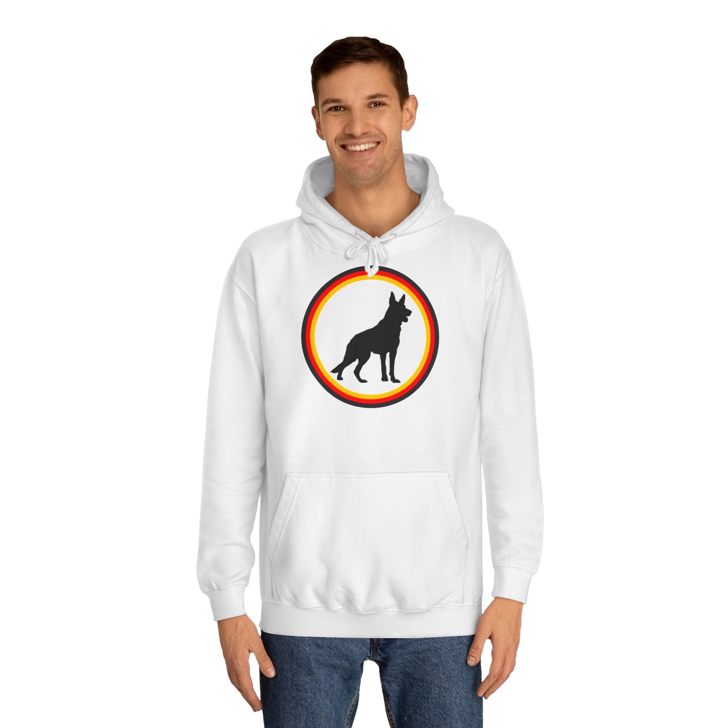 Deutscher Hund - Echter Wächter für Deutschland - Hoodie-Version.