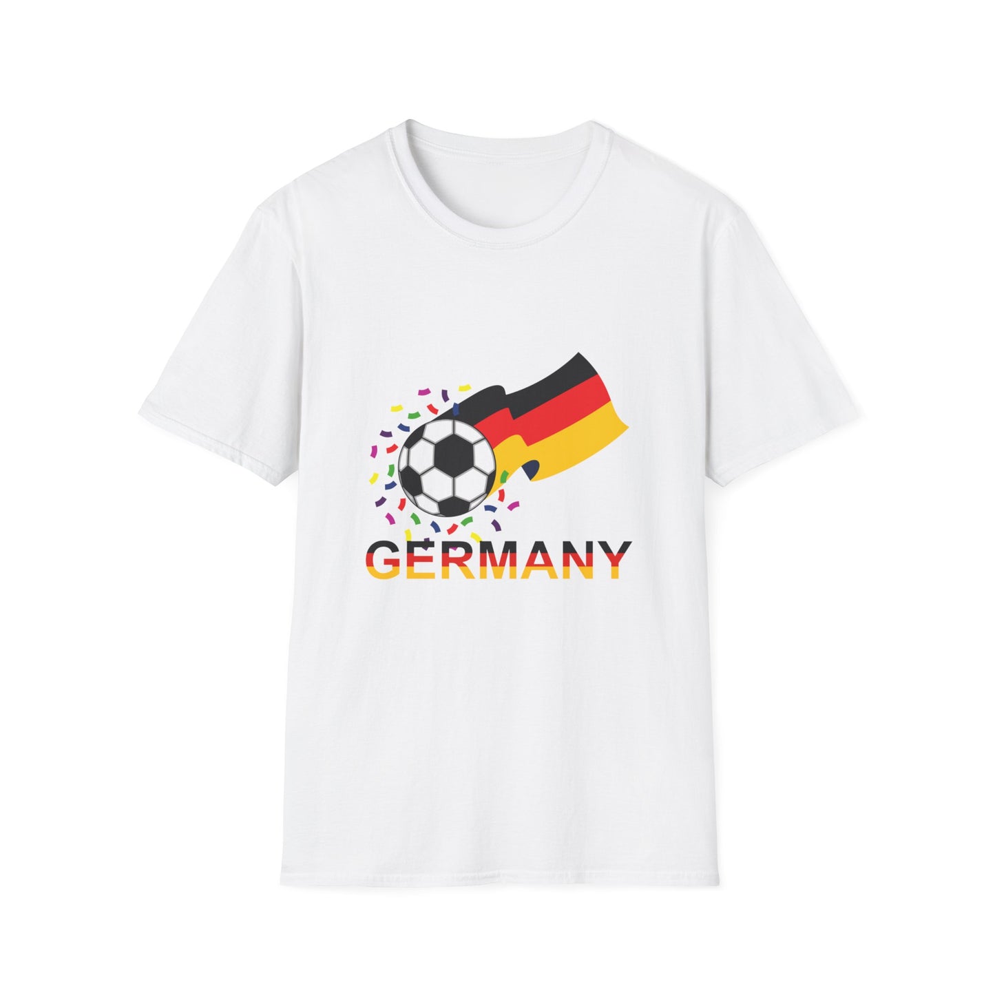 Deutsche Nationalmannschaft Fußballfan T-Shirts, Verschiede Designs, Unisex T-Shirt, Fanmotivtrikot, EM UEFA 2024 Siege, German Soccer Team