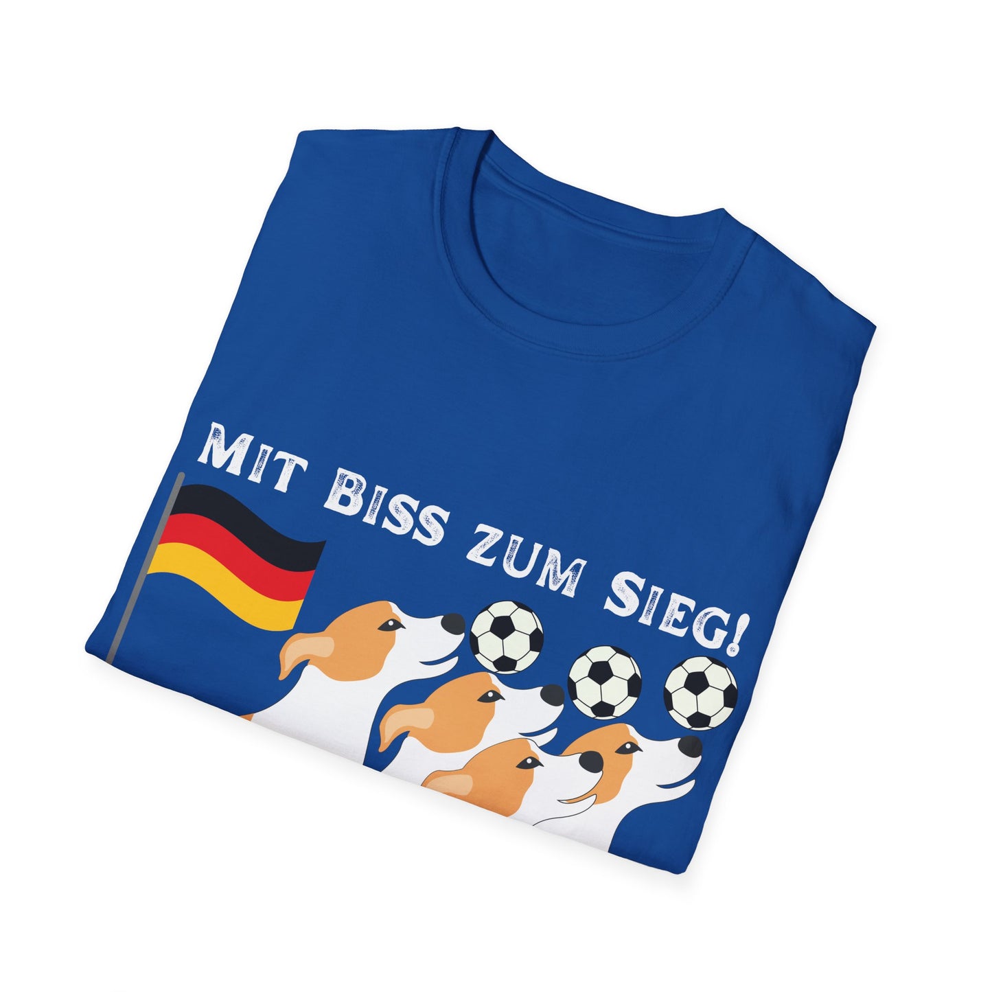 Deutsche Hunde für die Nationalmannschaft mit vielen Toren, Unisex T-Shirt