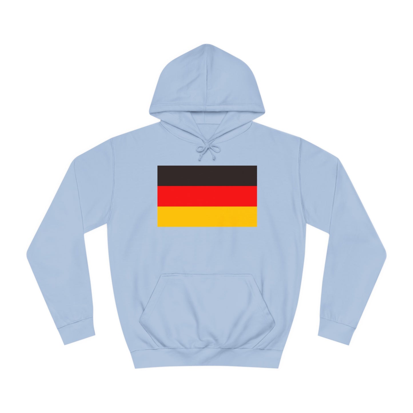 Hochwertige Unisex-Hoodies mit gedruckter deutscher Flagge