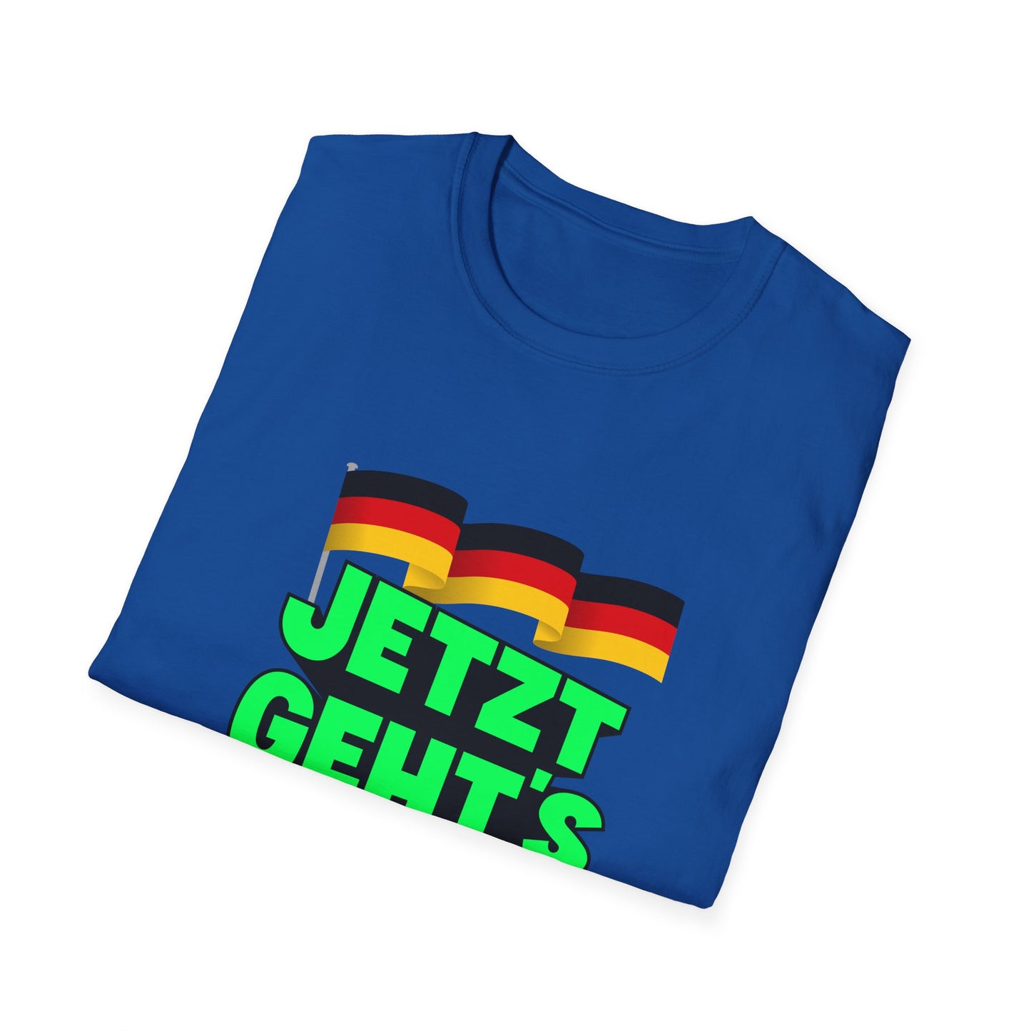 Jetzt geht's los, Fußball - Unisex T-Shirts, Made in Germany Fashion, Best Quality T-Shirts