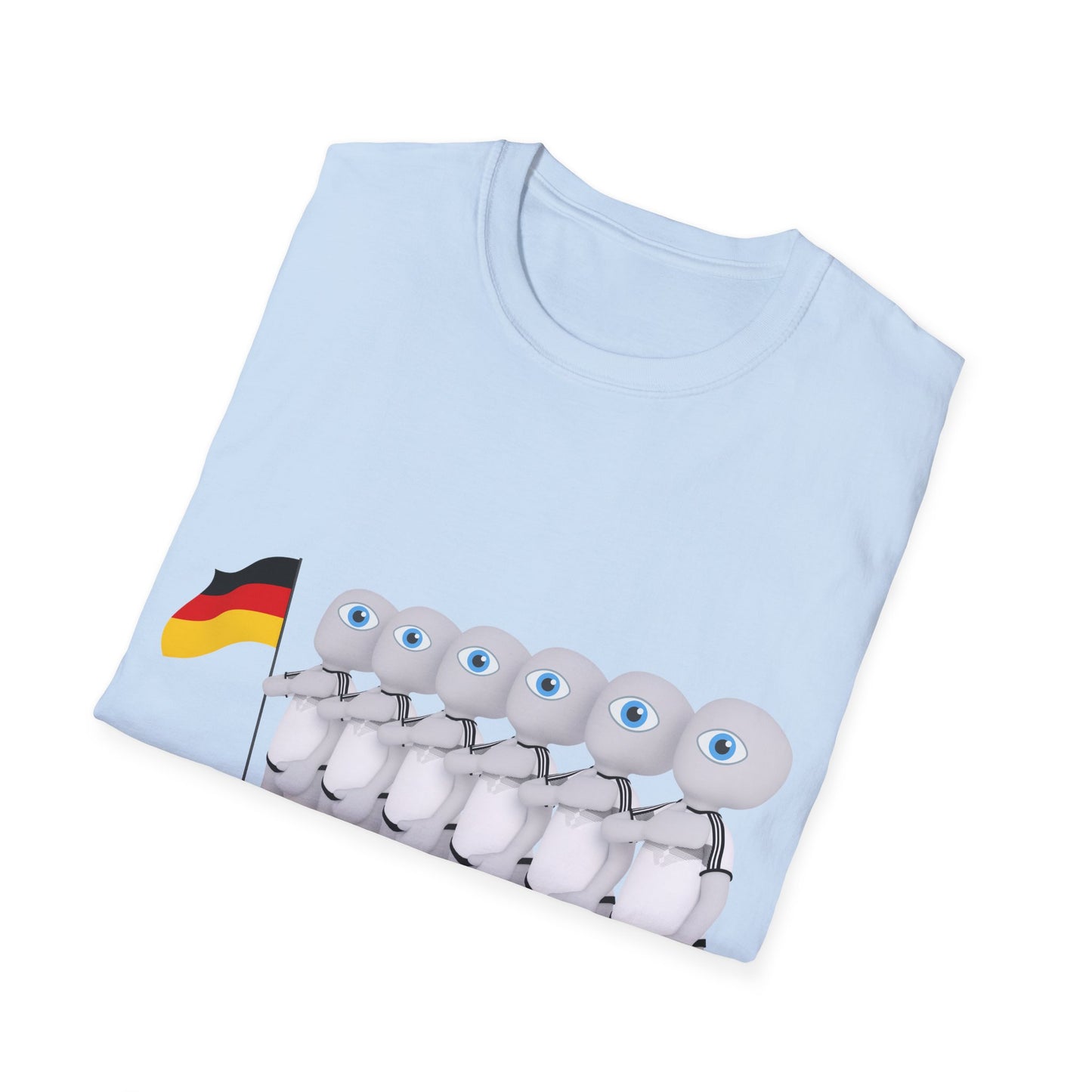 Unisex T-Shirt, Fanmotivtrikot für die Mannschaft, German soccer team