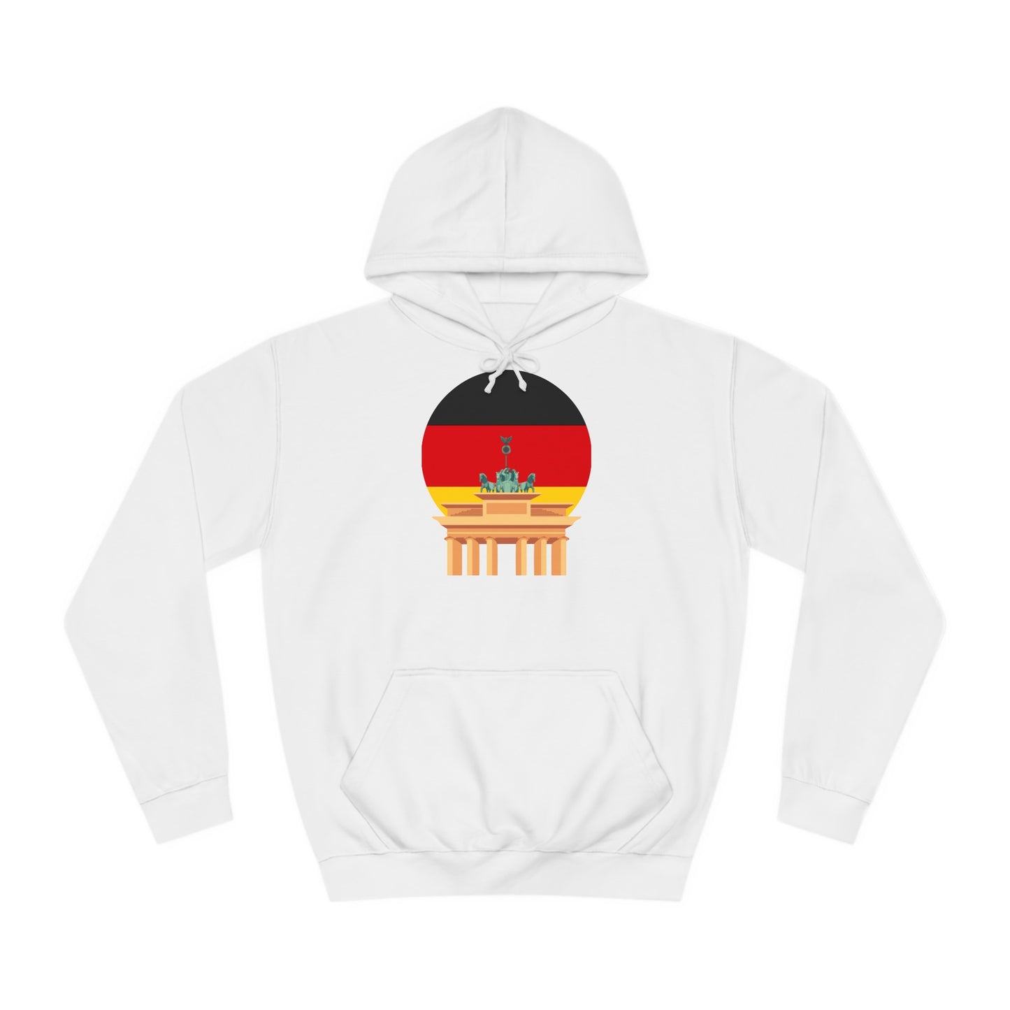 Brandenburger Tor Wahrzeichen auf Unisex Hoodies tragen - Top Qualität