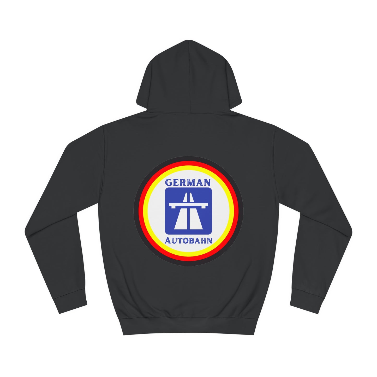 Hochwertige Unisex Hoodies für Autobahnfans - Beide Seiten gedruckt - German Highway - No speed limit