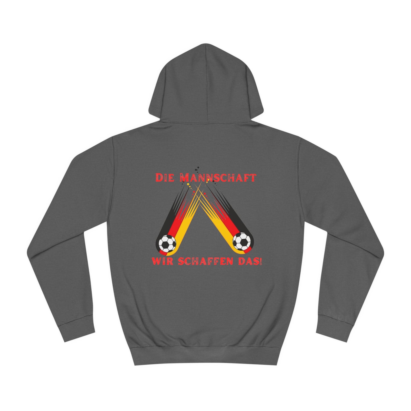 Immer Weiter für Team Deutschland auf Unisex Hoodies -  Beidseitig bedruckt